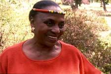 South Africa's legendary musical sensation, Grammy Award-winner and UN Ambassador Miriam Makeba in Artisan's Amandla! A Revolution in Four-Part Harmony - 2003 