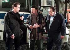 Robert De Niro, Billy Crystal and Joe Viterelli in Warner Brothers' Analyze That 