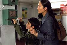 Tyler Posey and Jennifer Lopez in Columbia's Maid In Manhattan - 2002 