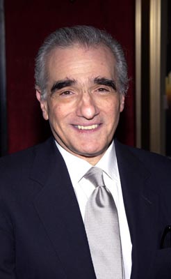 Martin Scorsese at the New York premiere of Miramax's Gangs of New York